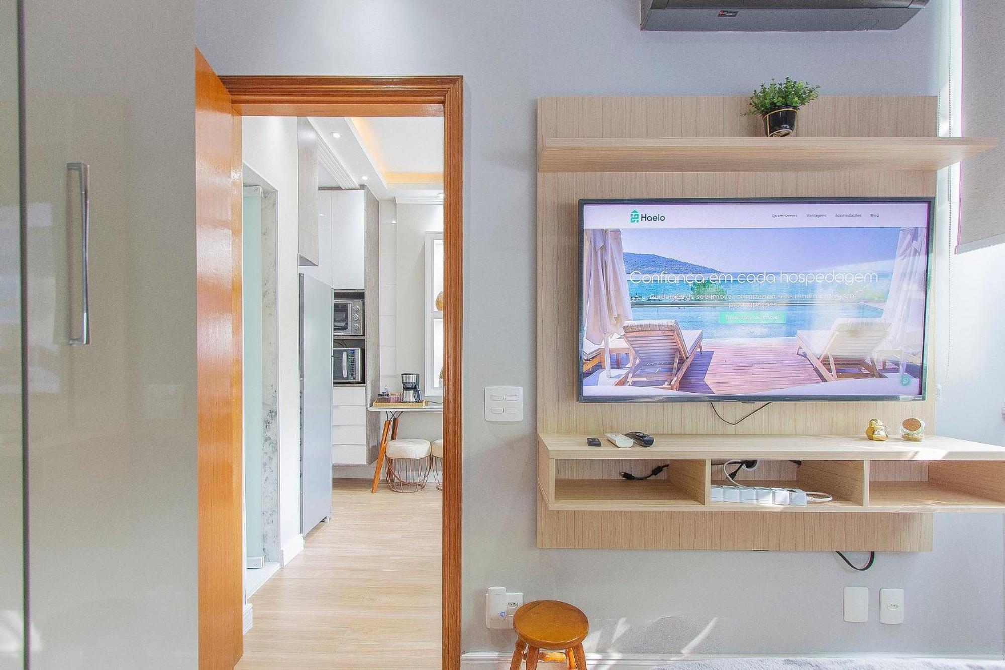 Apartamento Refugio Aconchegante A 2 Min Da Praia! *